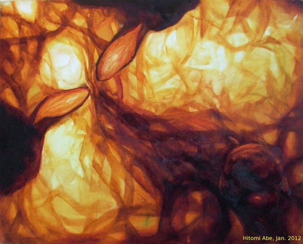 Echo, Jan. 2012, oil on canvas, 53.0 x 65.1 cm (F15)